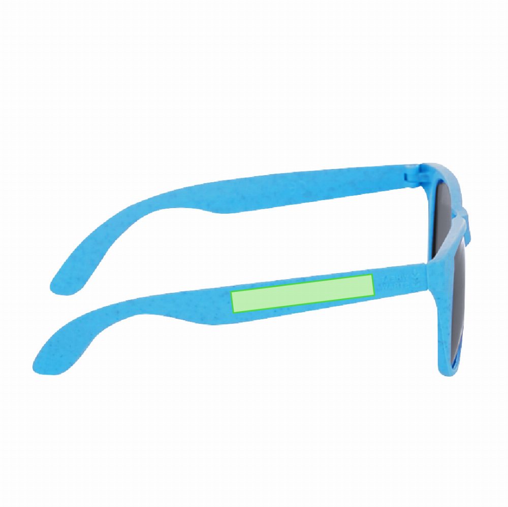 Branding diagram for Sunglasses of wheat straw Mirfat – On the left pen