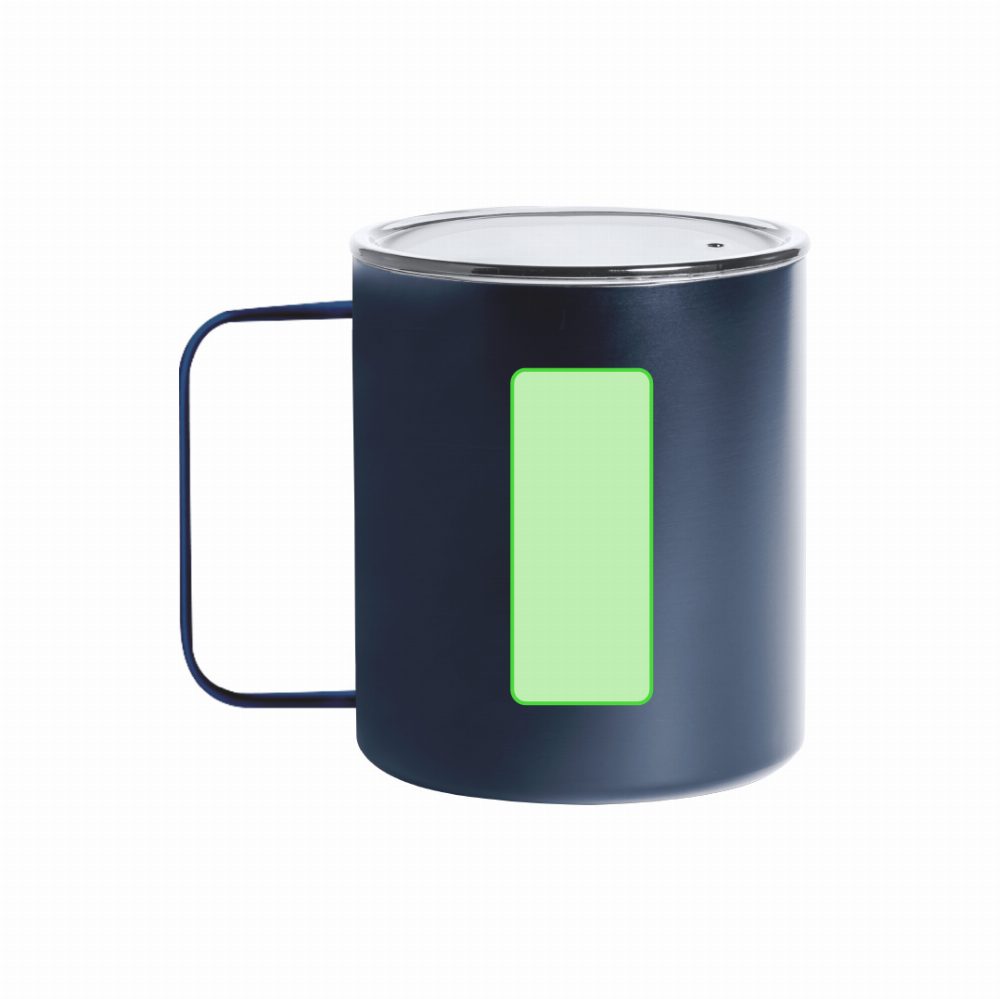 Druckskizze für Thermotasse aus Edelstahl, 420 ml Hanna – Seite A