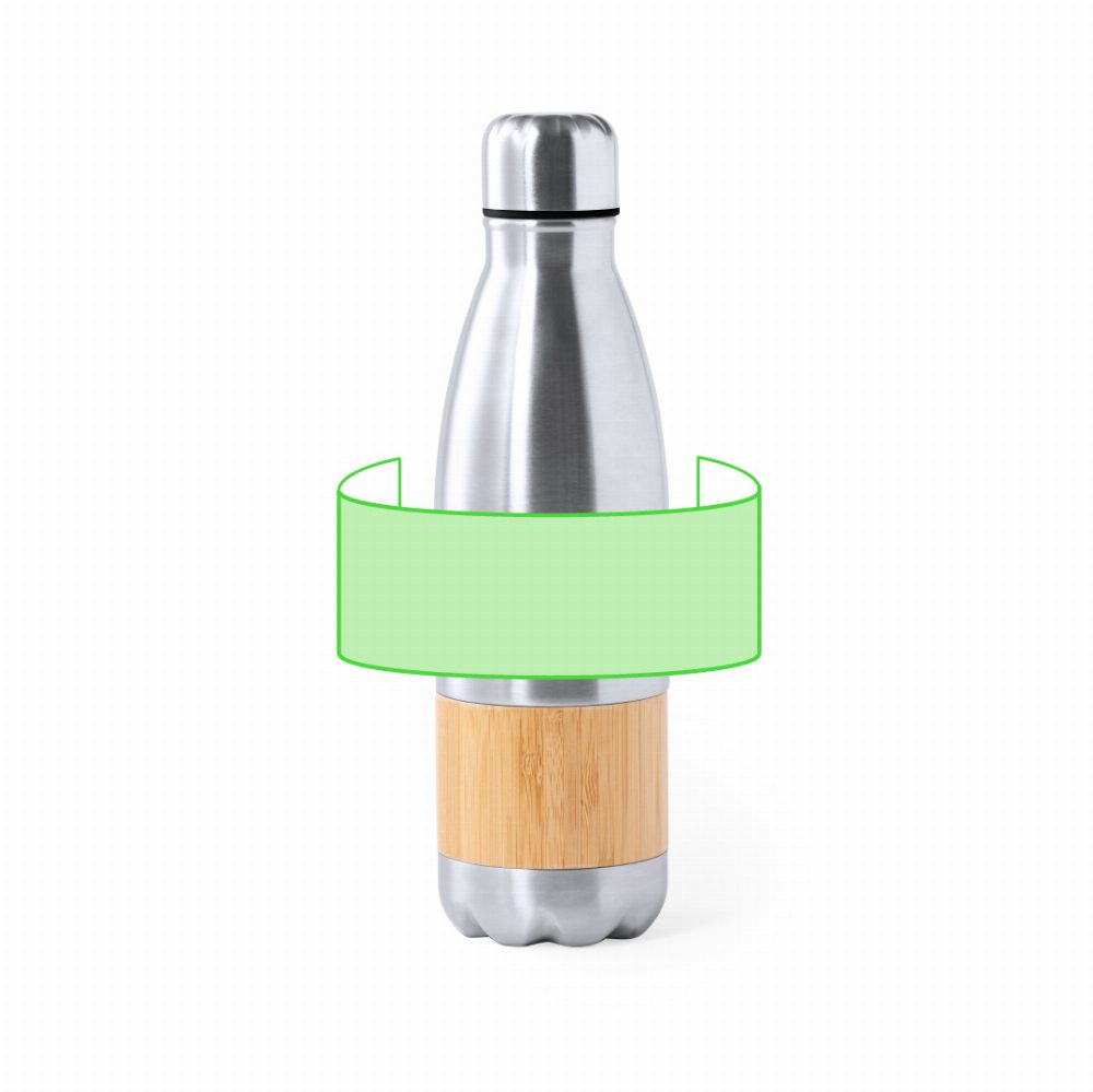 Druckskizze für Trinkflasche 750 ml Guiver – Fläche 9