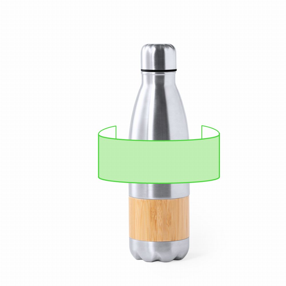 Druckskizze für Trinkflasche 750 ml Guiver – Fläche 8