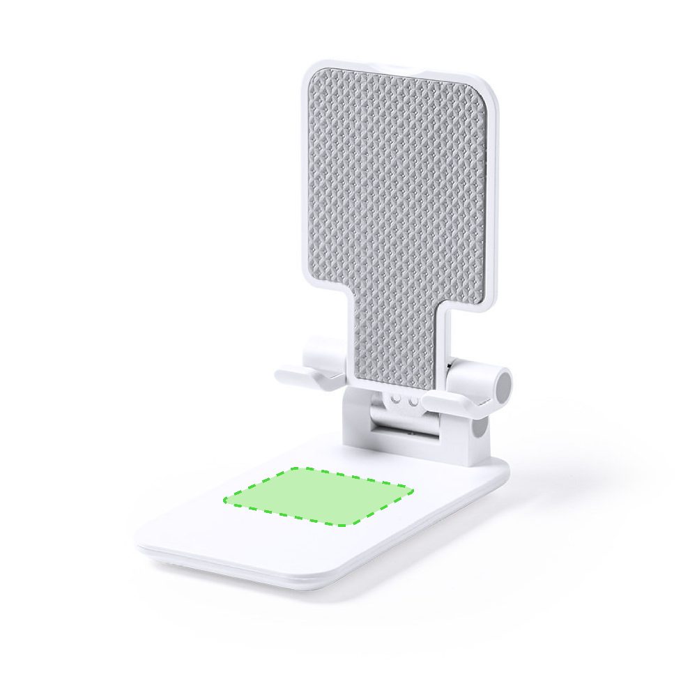 Branding diagram for Mobile phone and tablet stand height-adjustable Reviton – Base