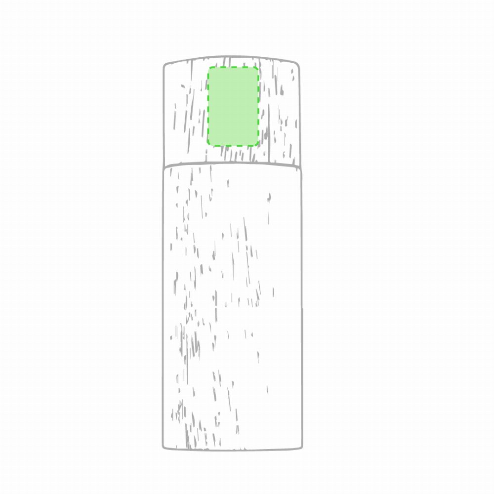 Branding diagram for Salt and pepper mill of wood Yonan – Forward Upper Zone
