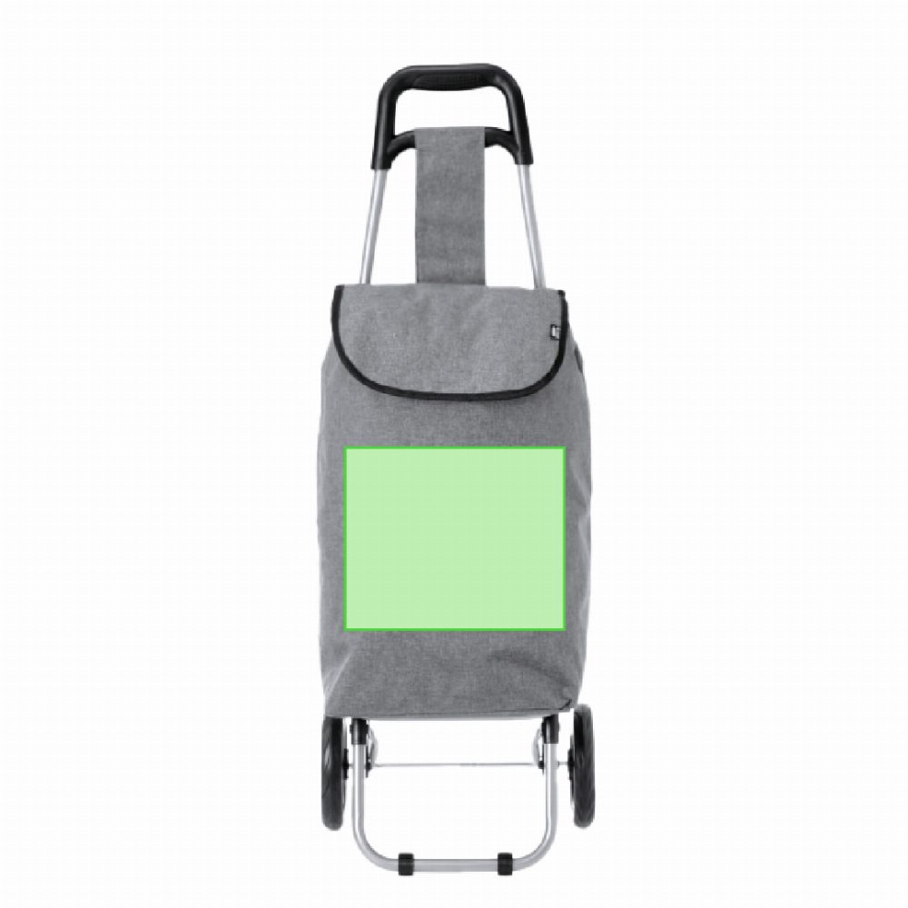 Branding diagram for Shopping trolley from RPET Daggio – Main area