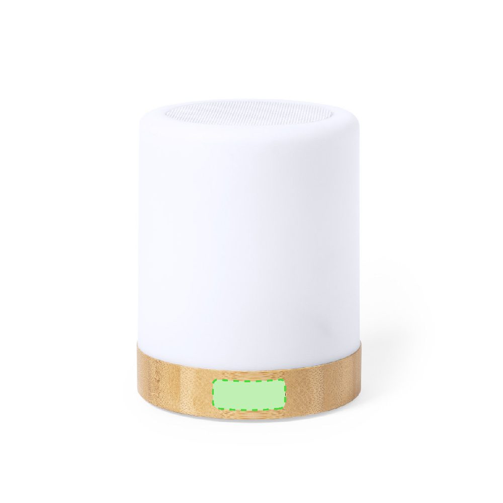 Branding diagram for Bluetooth speaker 3 W Nalow – Lower area, central