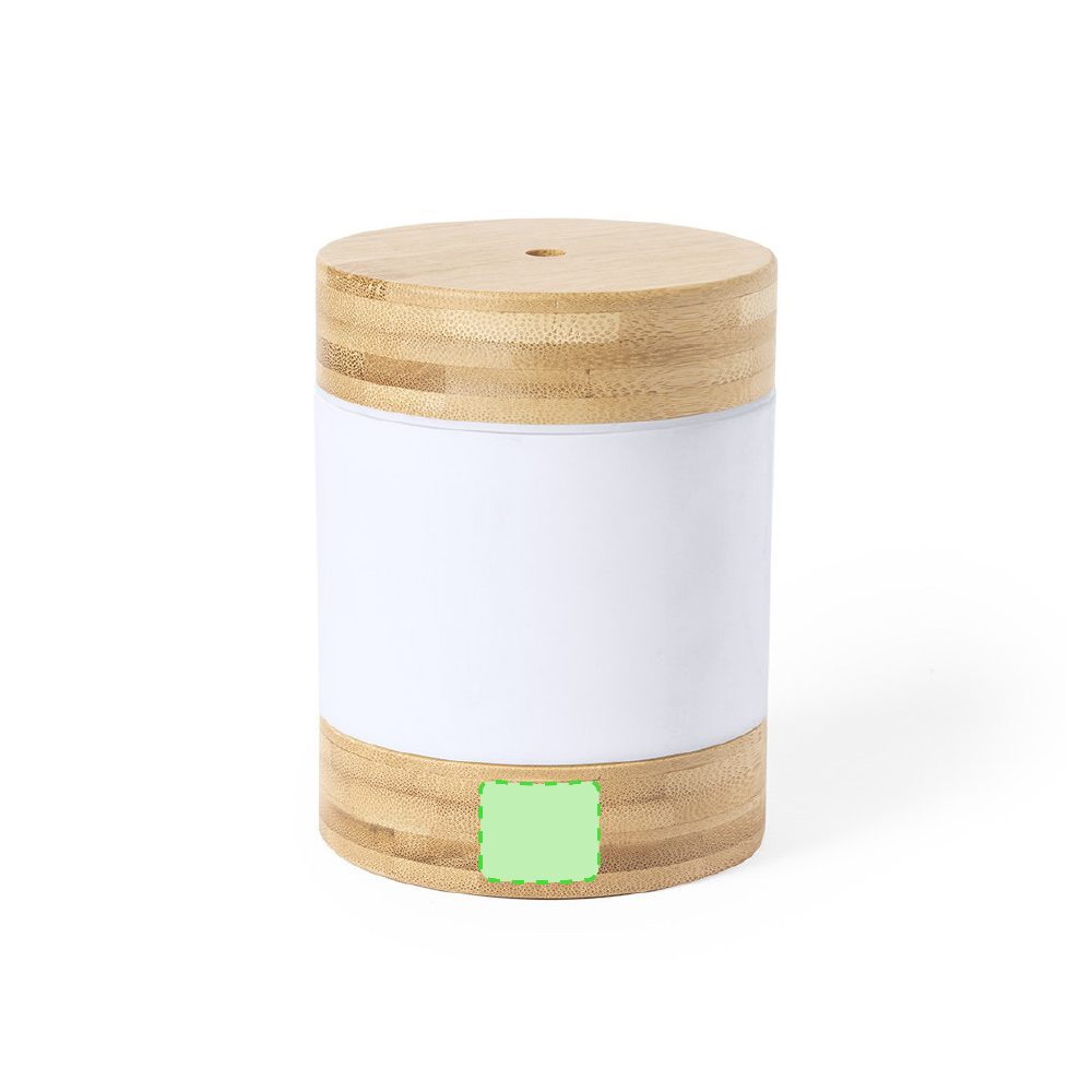 Branding diagram for Air humidifiers Wicket – On the front of the base