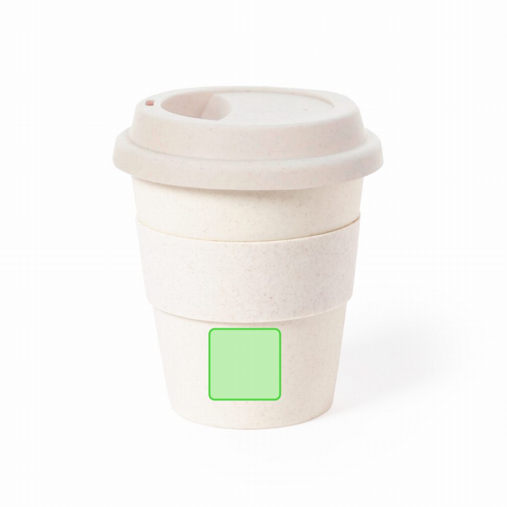 Branding diagram for Drinking cups 350 ml Melpak – Lower area, central