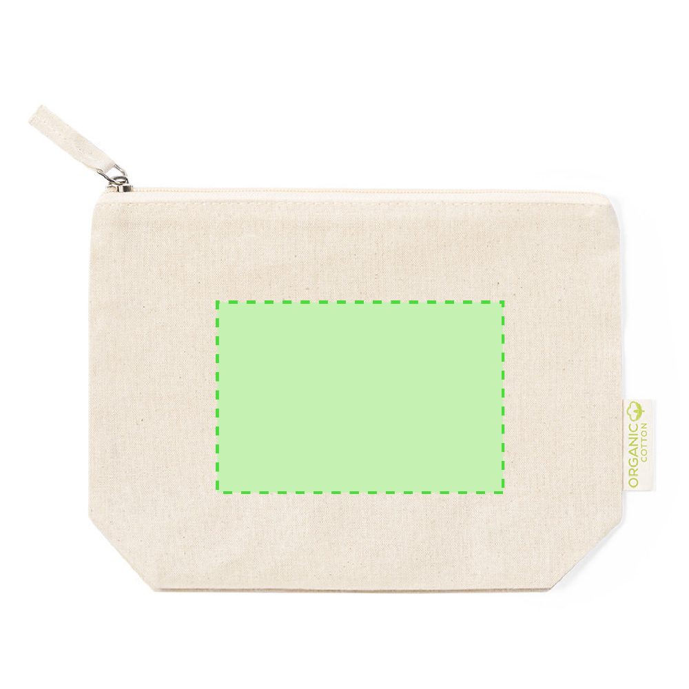 Branding diagram for Cotton cosmetic bag Boyan – Page A
