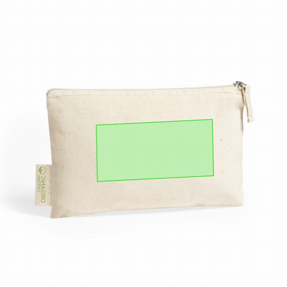 Branding diagram for Cotton cosmetic bag Plumok – Page B
