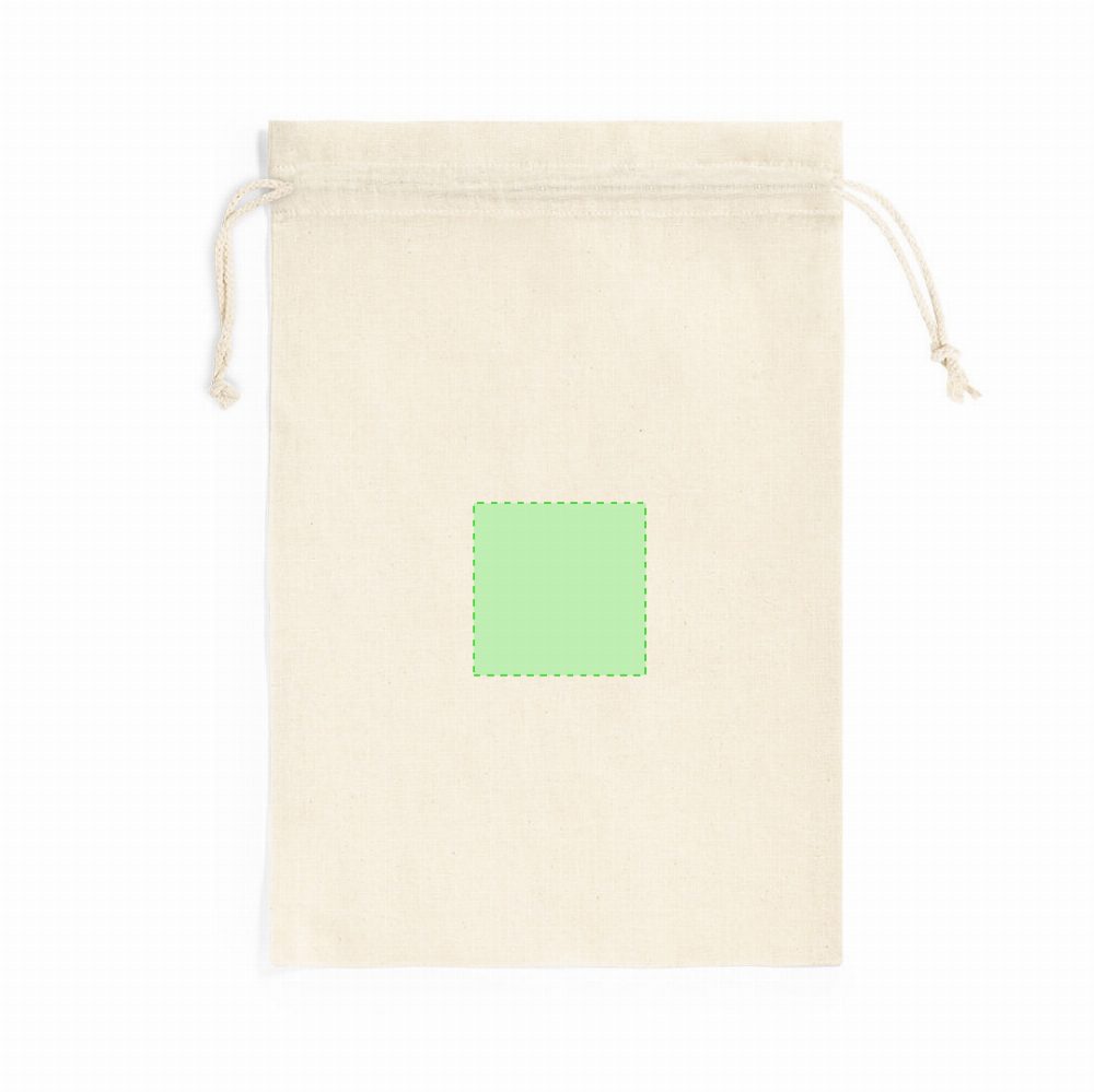 Branding diagram for Cord draw bags of cotton Miley – Side B, central