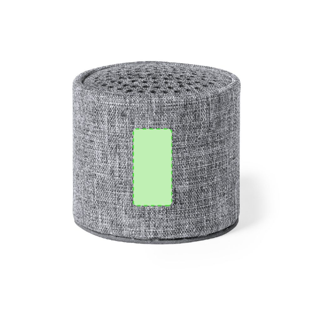 Branding diagram for Bluetooth speaker 3 W Donny – Front