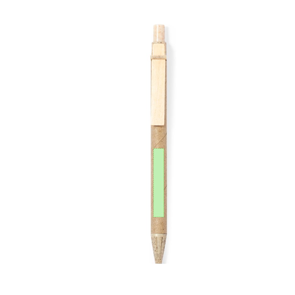 Branding diagram for Ballpoint pens with printing mechanism Nazgun – Area 4
