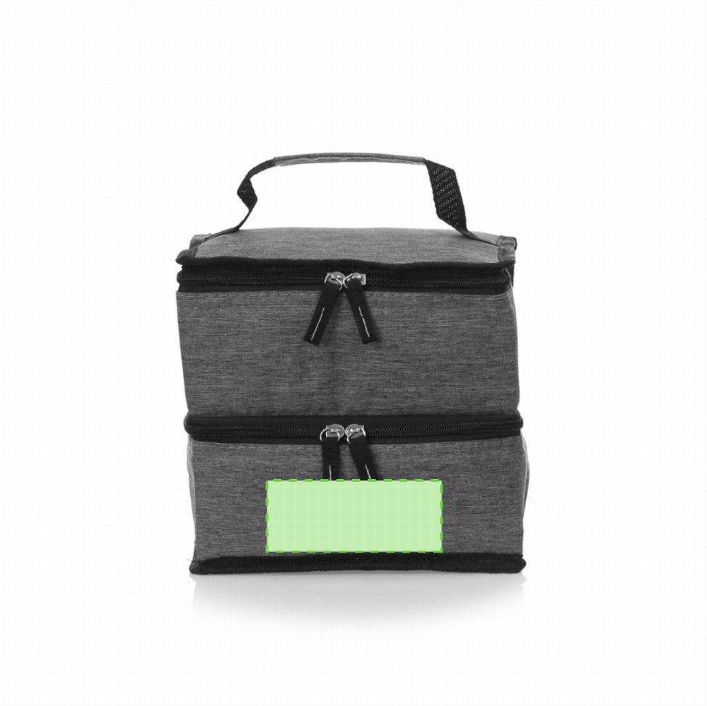 Druckskizze für Kühltasche aus RPET Stacy – Die untere Tasche