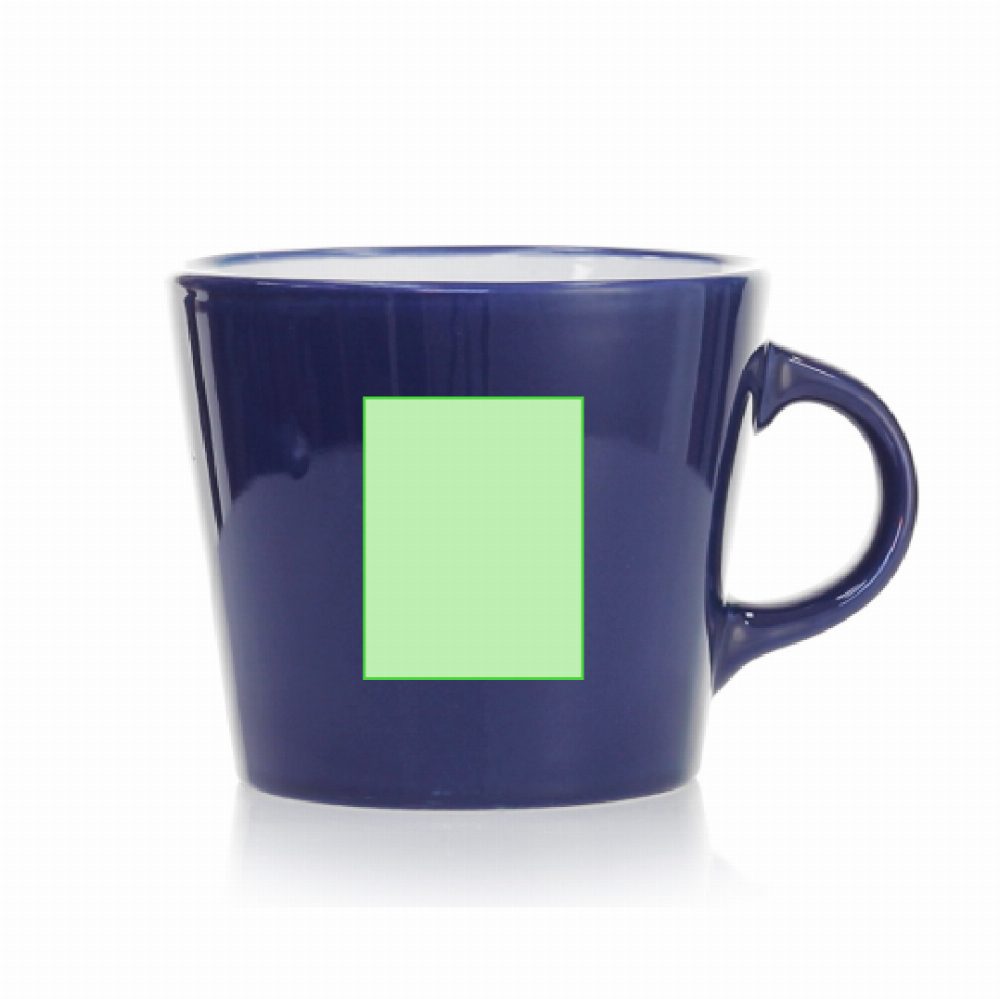 Druckskizze für Keramiktasse 350 ml Kario – Seite B, mittig