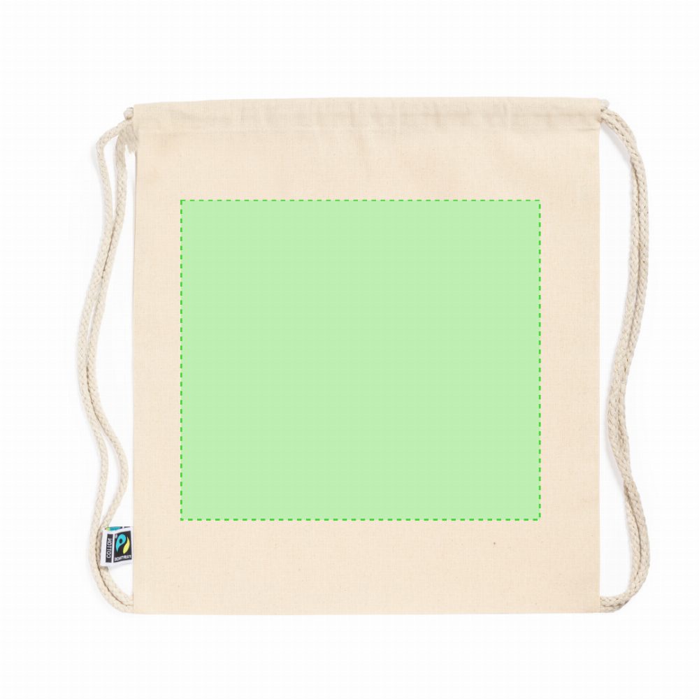 Branding diagram for Drawstring bag Sanfer – Page B