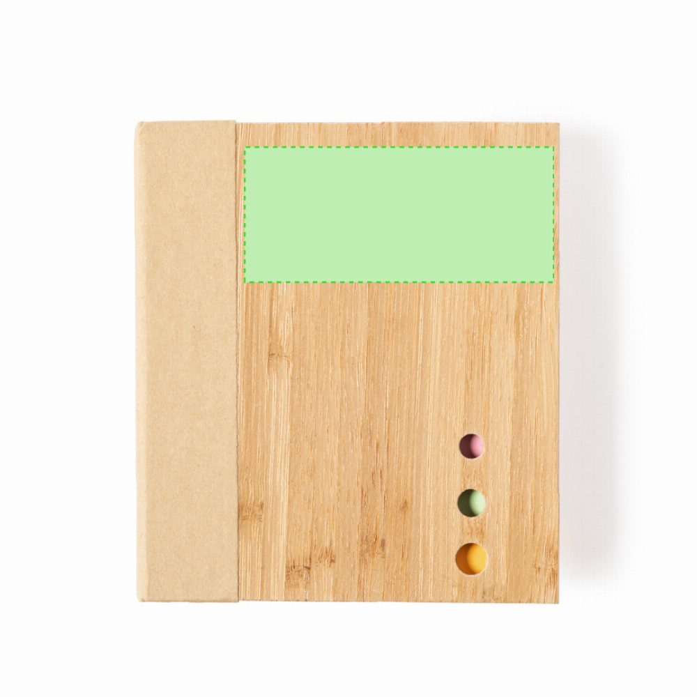 Branding diagram for Bamboo notebook box Kokil – Top top top