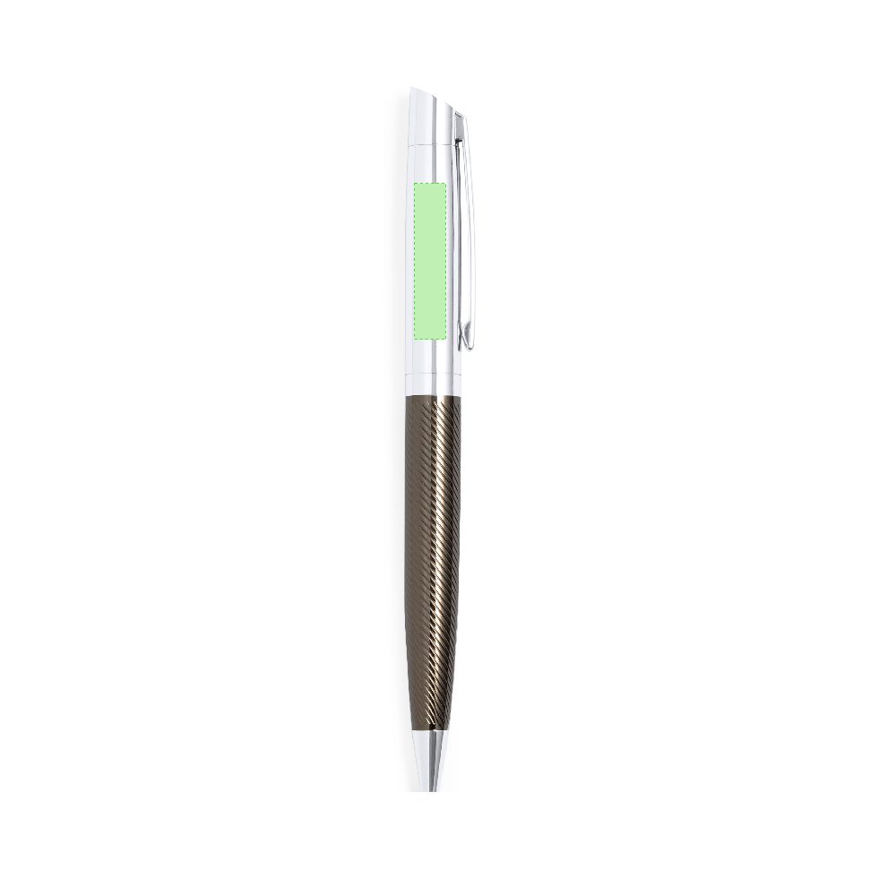 Branding diagram for Writing set with ballpoint pen and ink roller Williams – Area 2