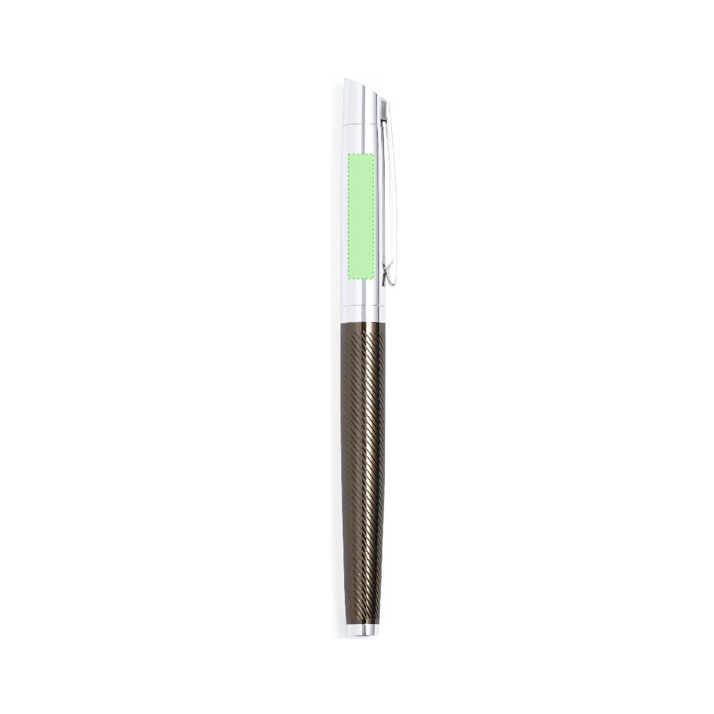 Branding diagram for Writing set with ballpoint pen and ink roller Williams – Area 6
