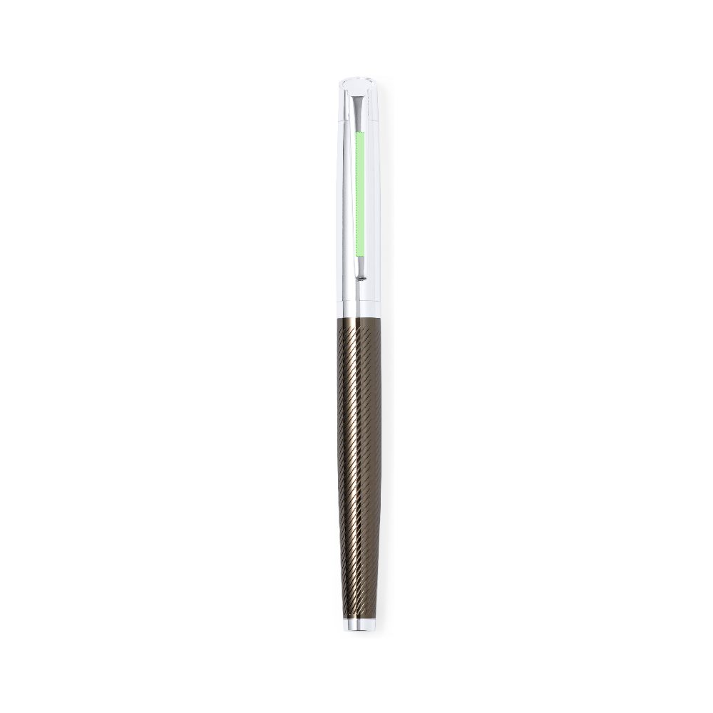 Branding diagram for Writing set with ballpoint pen and ink roller Williams – Area 8