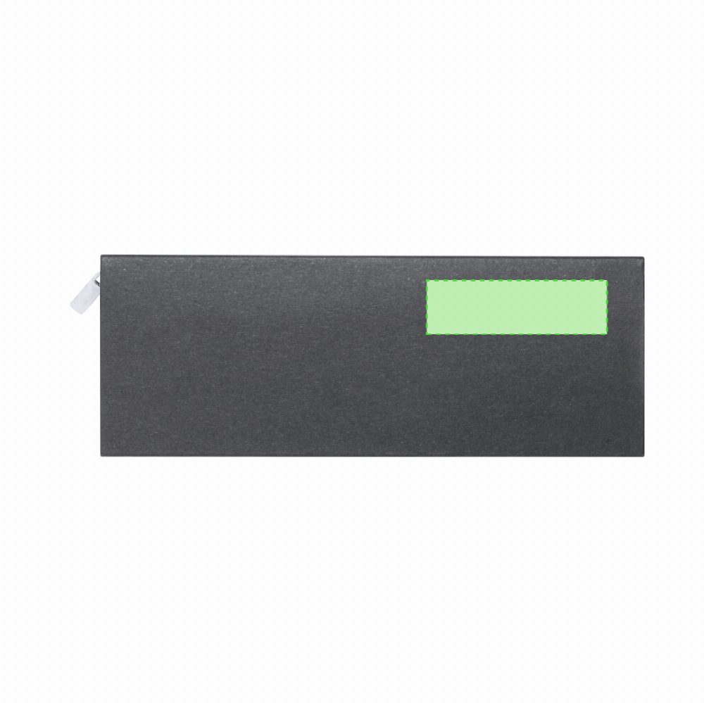 Branding diagram for Writing set with ballpoint pen and ink roller Niveum – Area 10