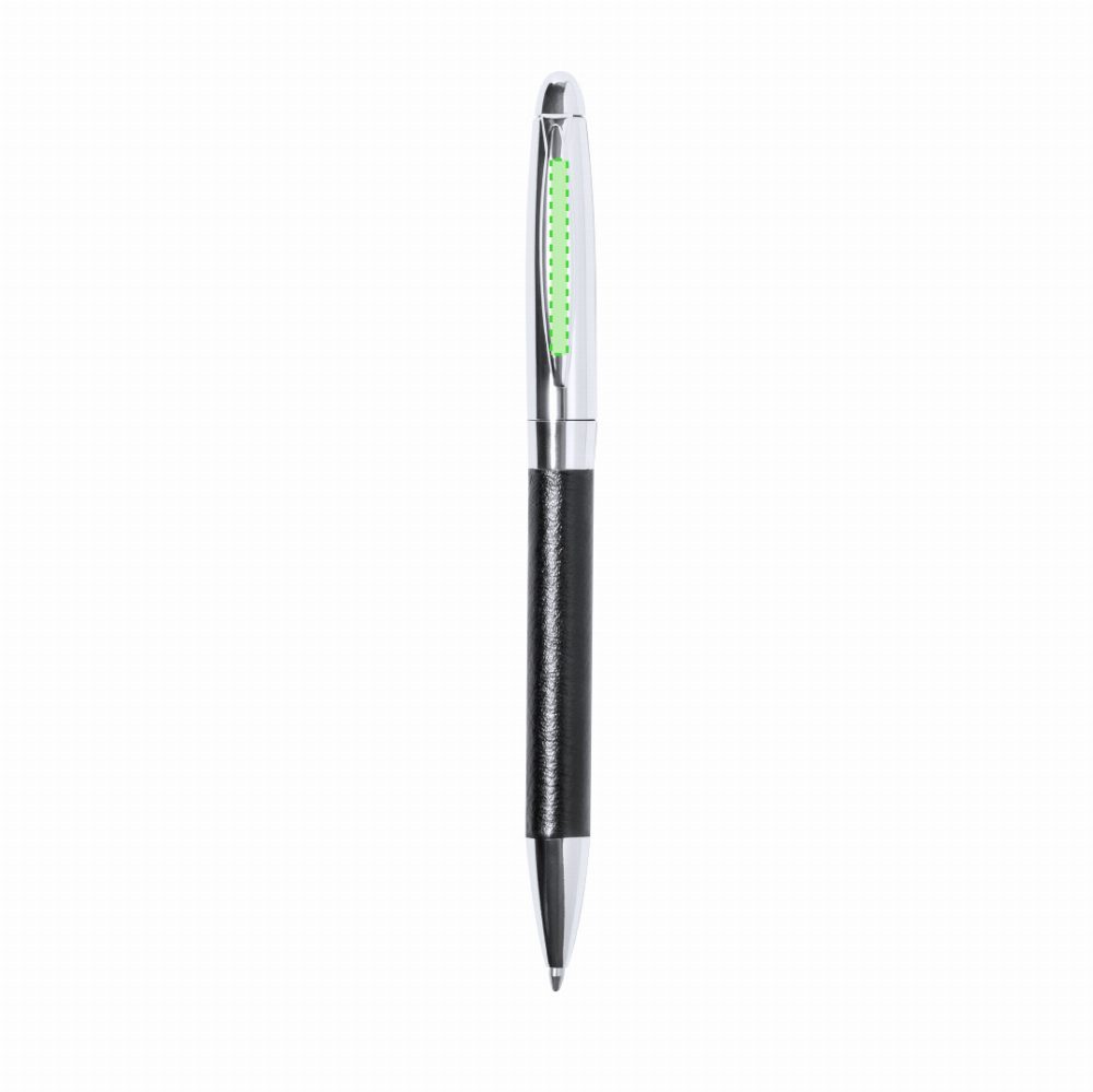 Branding diagram for Writing set with ballpoint pen and ink roller Niveum – Area 4