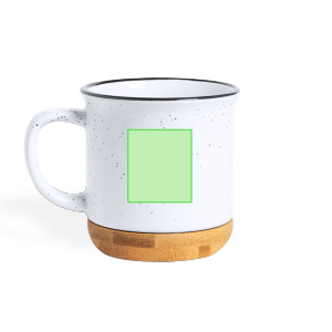 Druckskizze für Keramiktasse 330 ml Larray – Seite B, mittig
