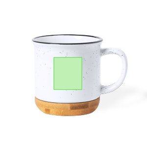 Druckskizze für Keramiktasse 330 ml Larray – Seite A, mittig