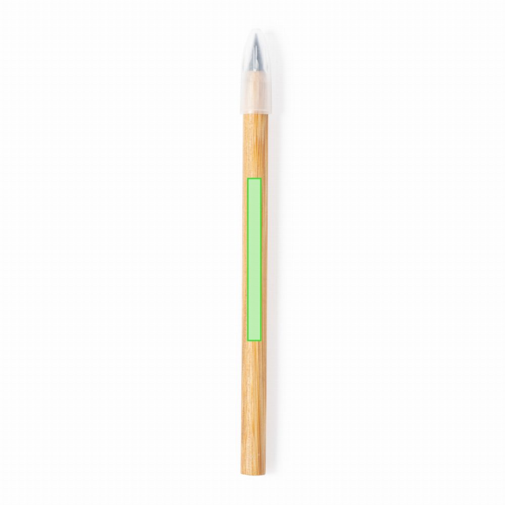 Druckskizze für Ewiger Bleistift aus Bambus Tebel – Seite A
