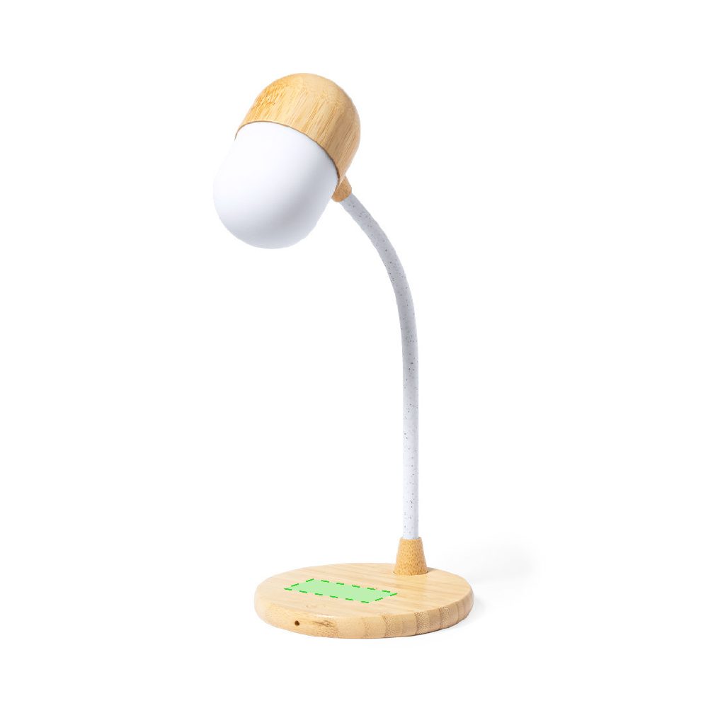 Druckskizze für LED Tischlampe mit Bluetooth Lautsprecher und kabelloser Ladestation 3 W Lars – An der Unterseite