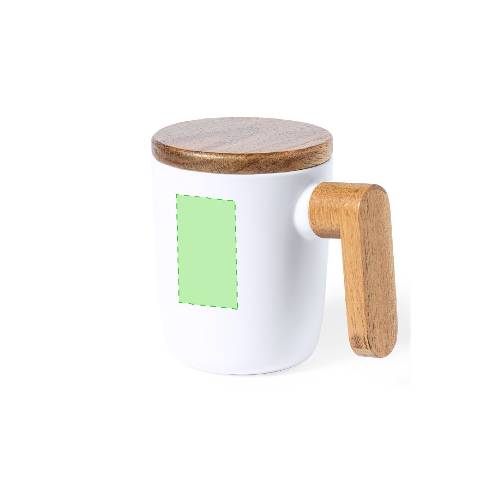Branding diagram for Ceramic cup 350 ml Haruncal – Page A