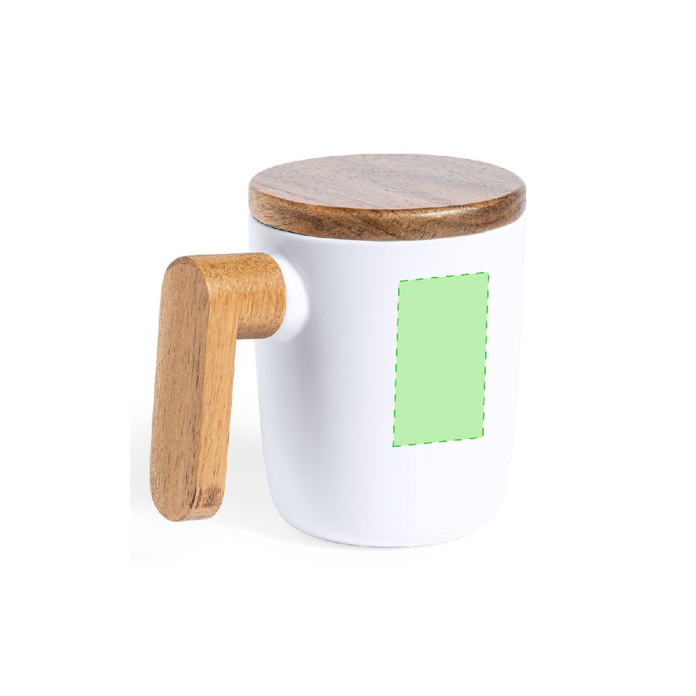 Branding diagram for Ceramic cup 350 ml Haruncal – Page B