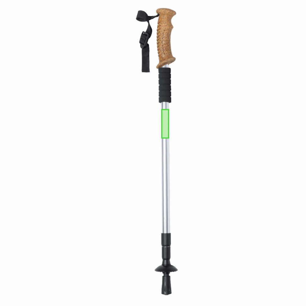 Branding diagram for Aluminium walking stick Caterpil – Walking stick 1