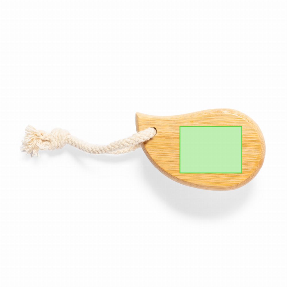 Branding diagram for Wooden face cleaner brush Tospin – Page A