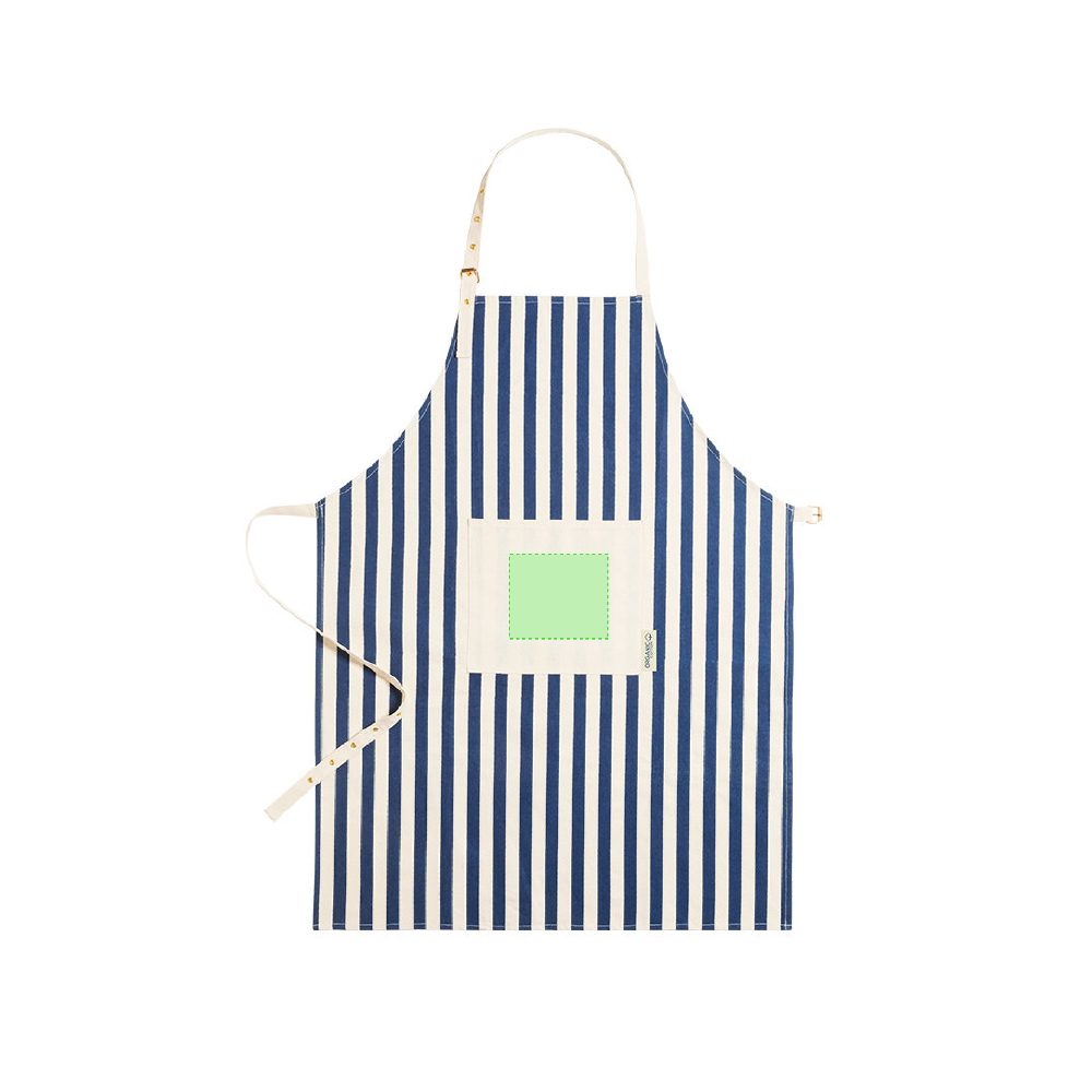 Branding diagram for Cotton apron Kuirtel – In the bag
