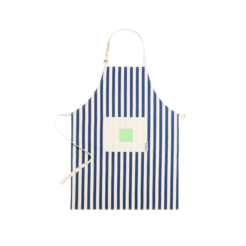 Branding diagram for Cotton apron Kuirtel – In the bag