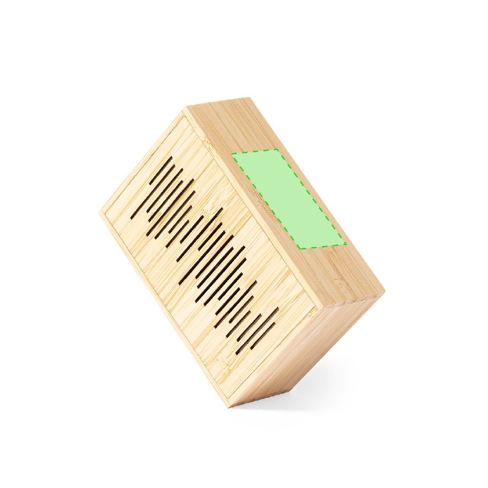 Branding diagram for Passive smartphone speakers made of bamboo Laurens – Centred on