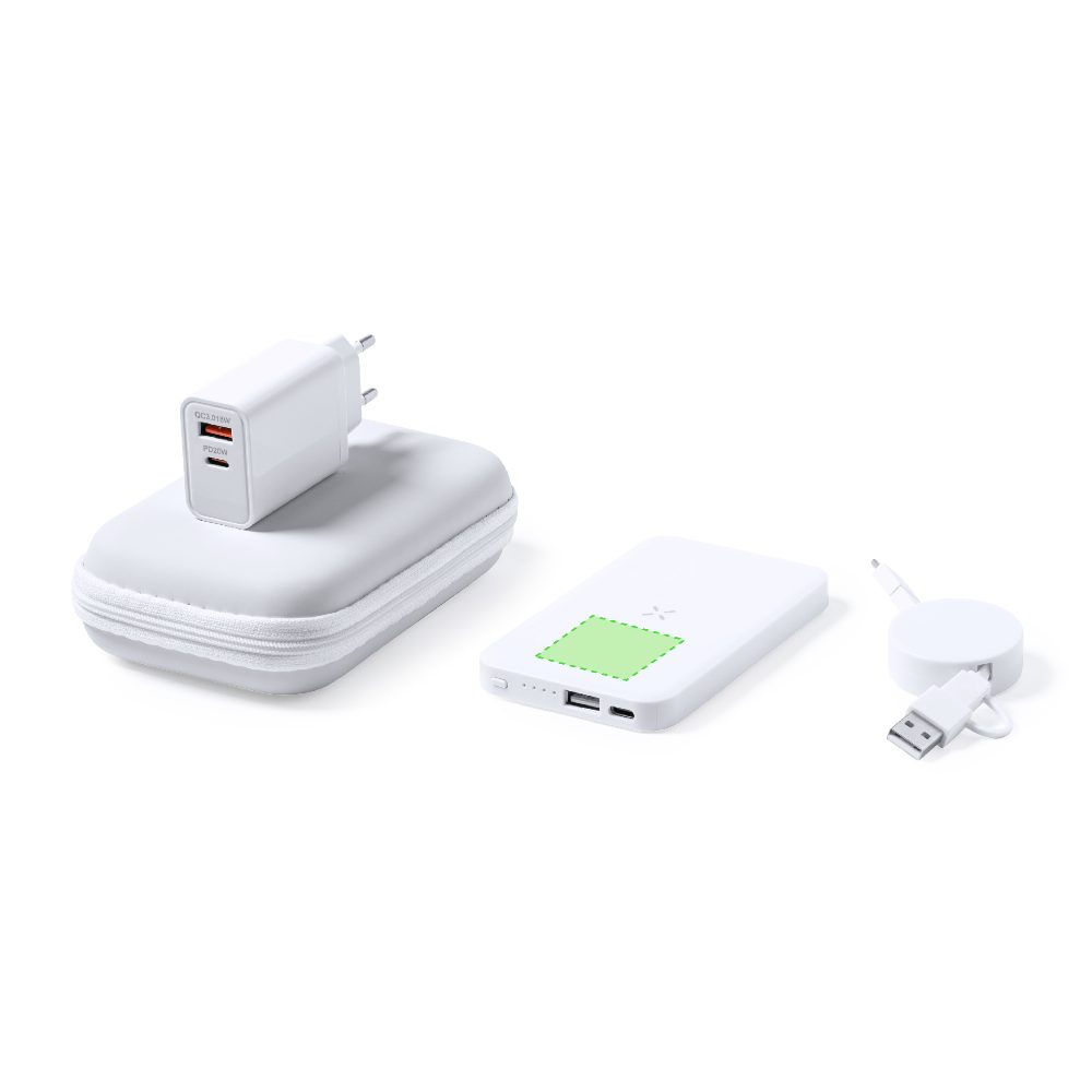 Branding diagram for Powerbank Gift Set Cody – In the performance bank