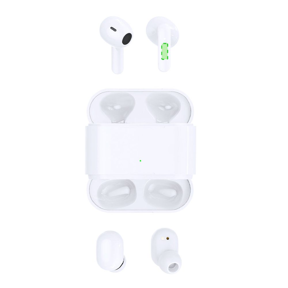 Branding diagram for Bluetooth in Ear Headphones Baksen – In the right atrial