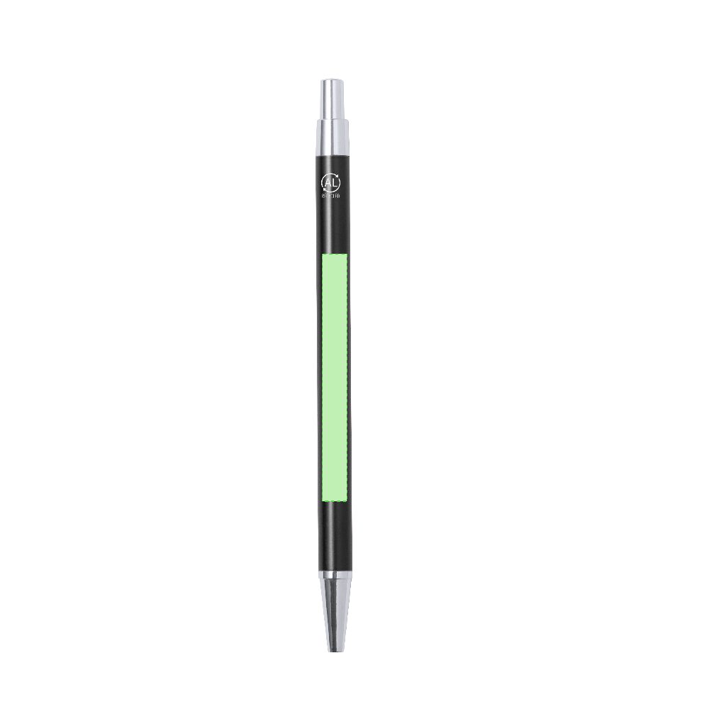 Branding diagram for Recycled aluminium ballpoint pens Paterson – Area 3