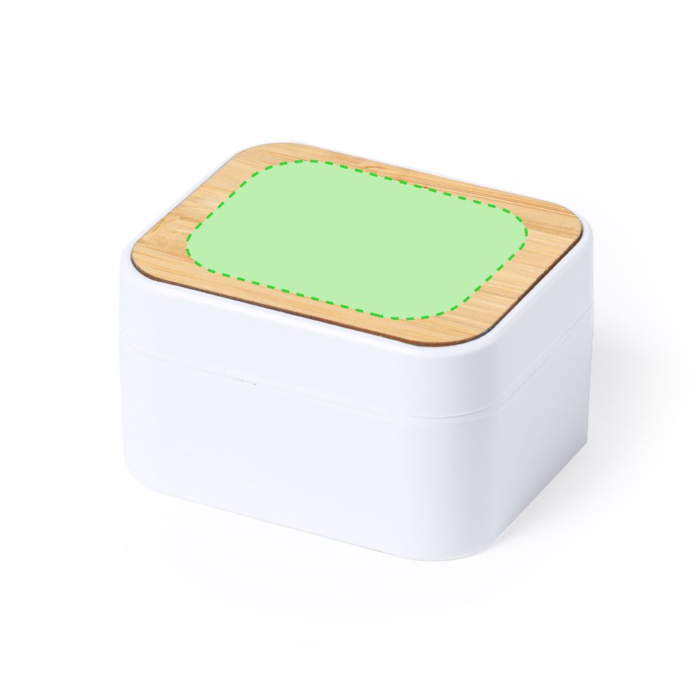 Druckskizze für Bluetooth Kopfhörer mit kabelloser Ladestation 10 W Billins – Oberseite