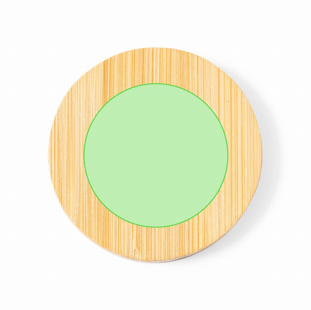 Branding diagram for Bamboo bottle openers Betriok – Side A, central