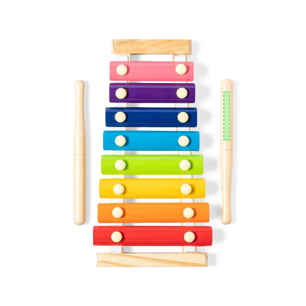 Branding diagram for Xylophone of wood Nultyn – Rods 2 Side A