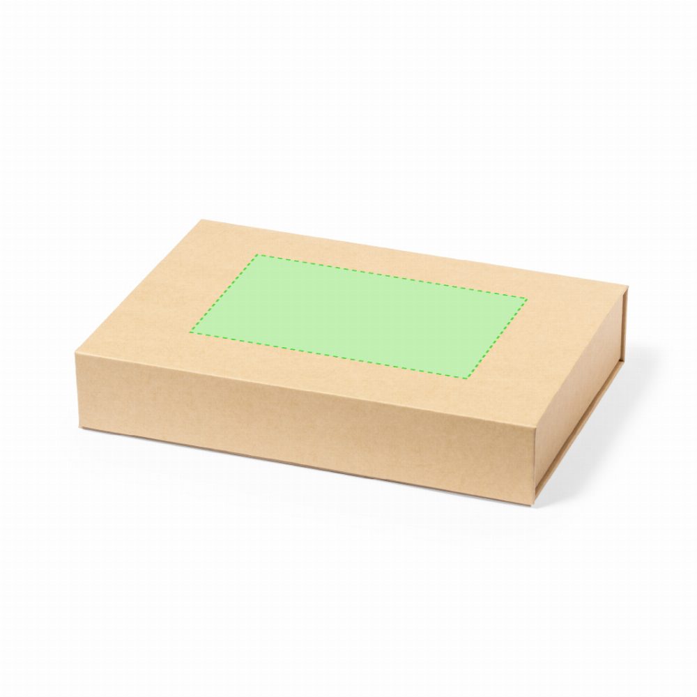 Branding diagram for Glass trophy Pulman – Presentation box