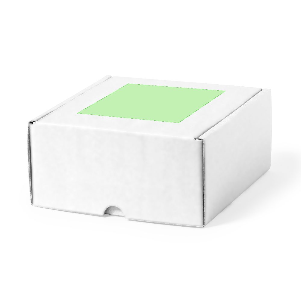 Branding diagram for Gift box Fissur – On the cover of the housing