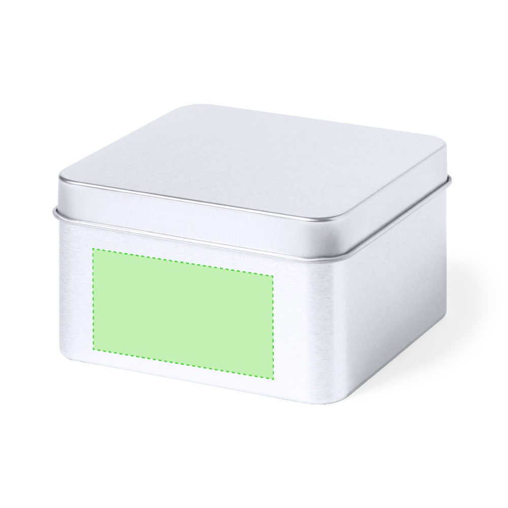 Branding diagram for Gift box Topak – On the side, area 4