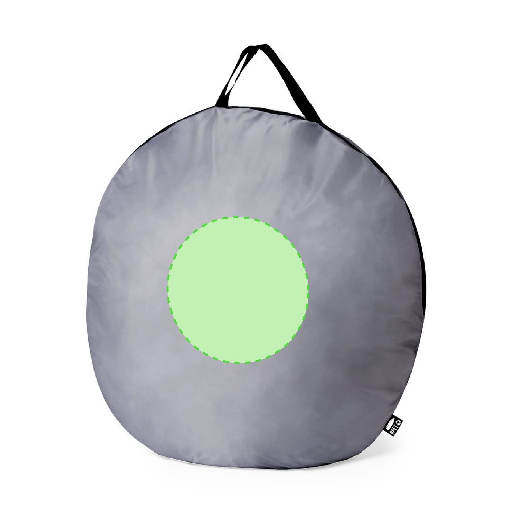Branding diagram for Tent from RPET Rebrax – In the case of: