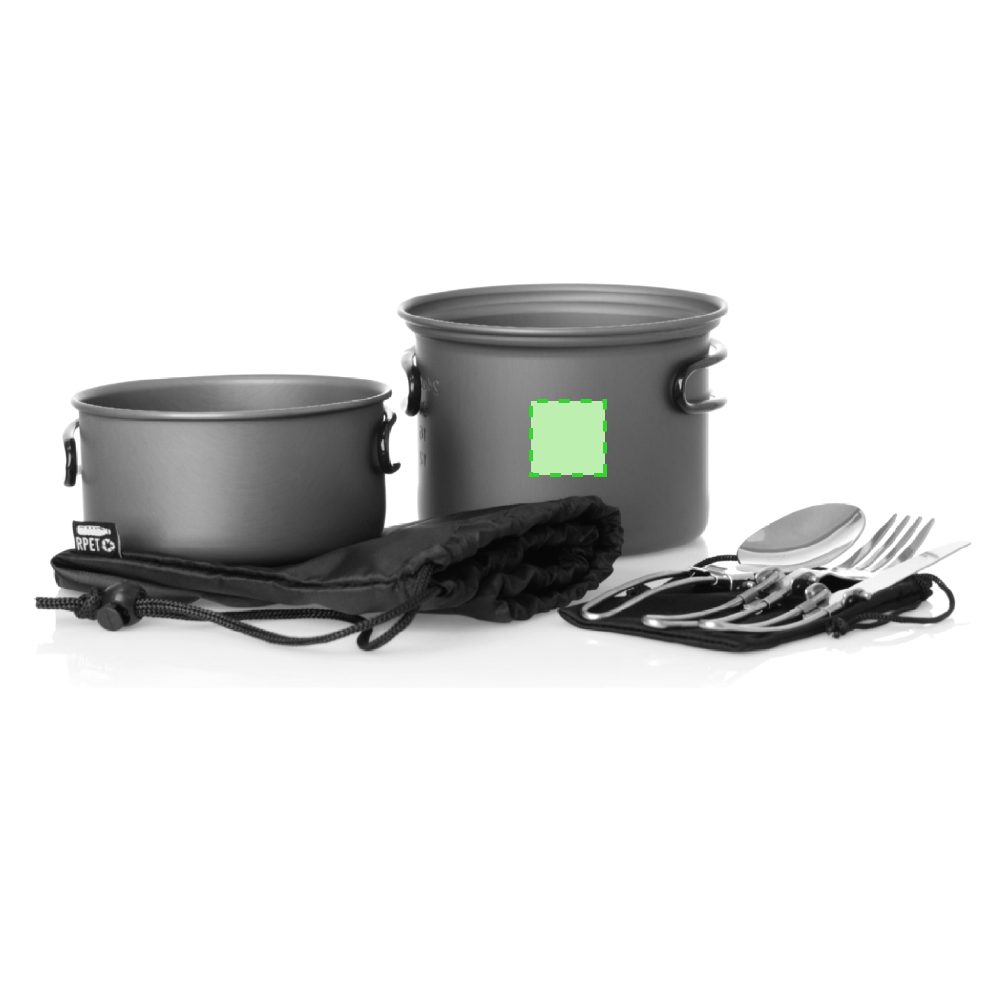 Branding diagram for Camping cookware set Sondic – Utensil 2 page