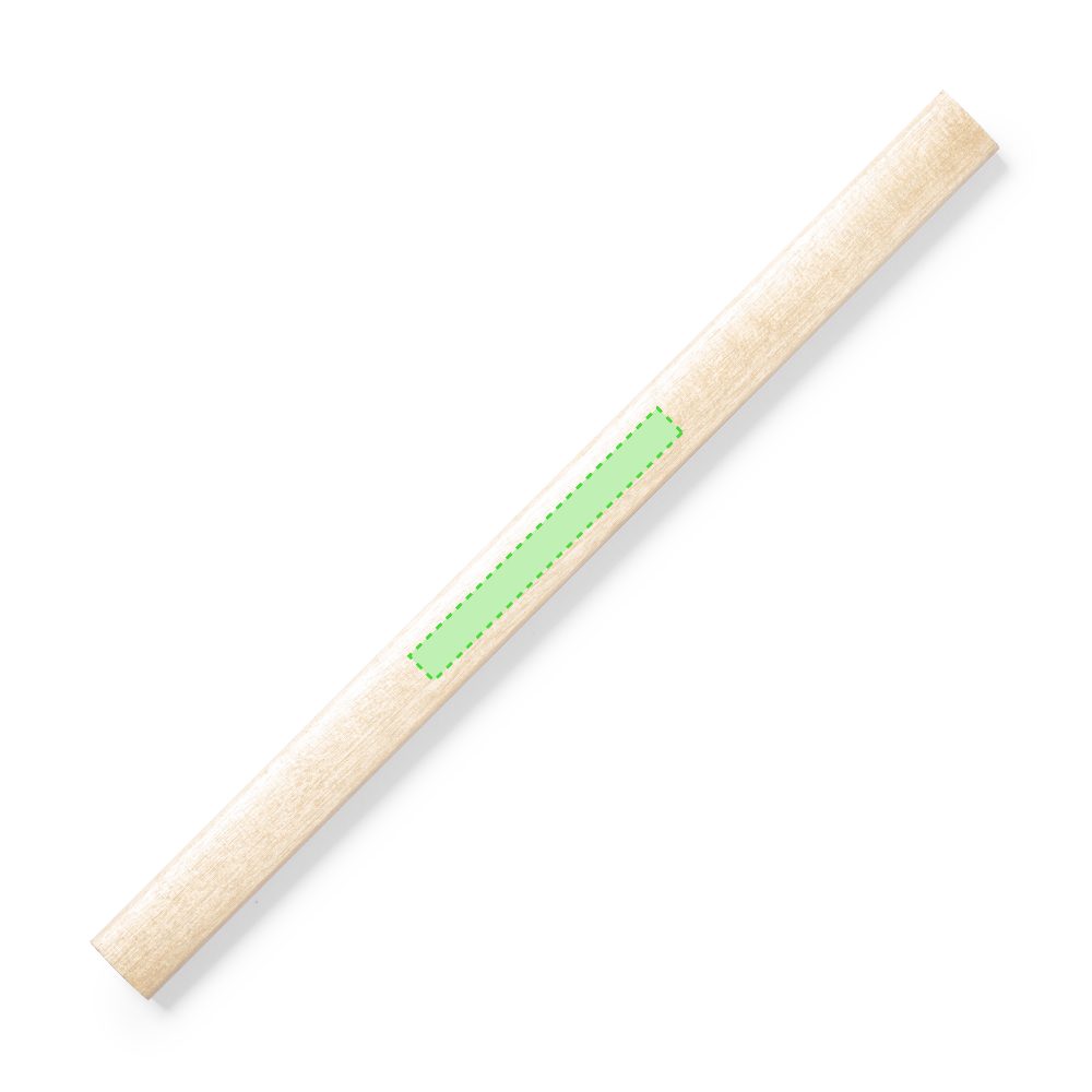 Branding diagram for Pencils of wood Delint – Page A