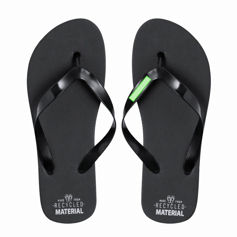 Branding diagram for Flip flops Tapiok – inner belt of the right flip-flop