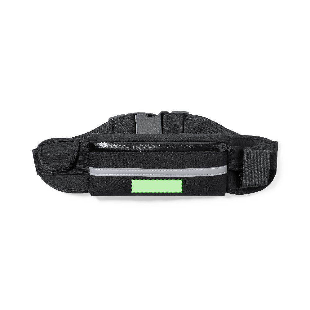 Branding diagram for Abdominal pocket Basset – Front pocket under zipper