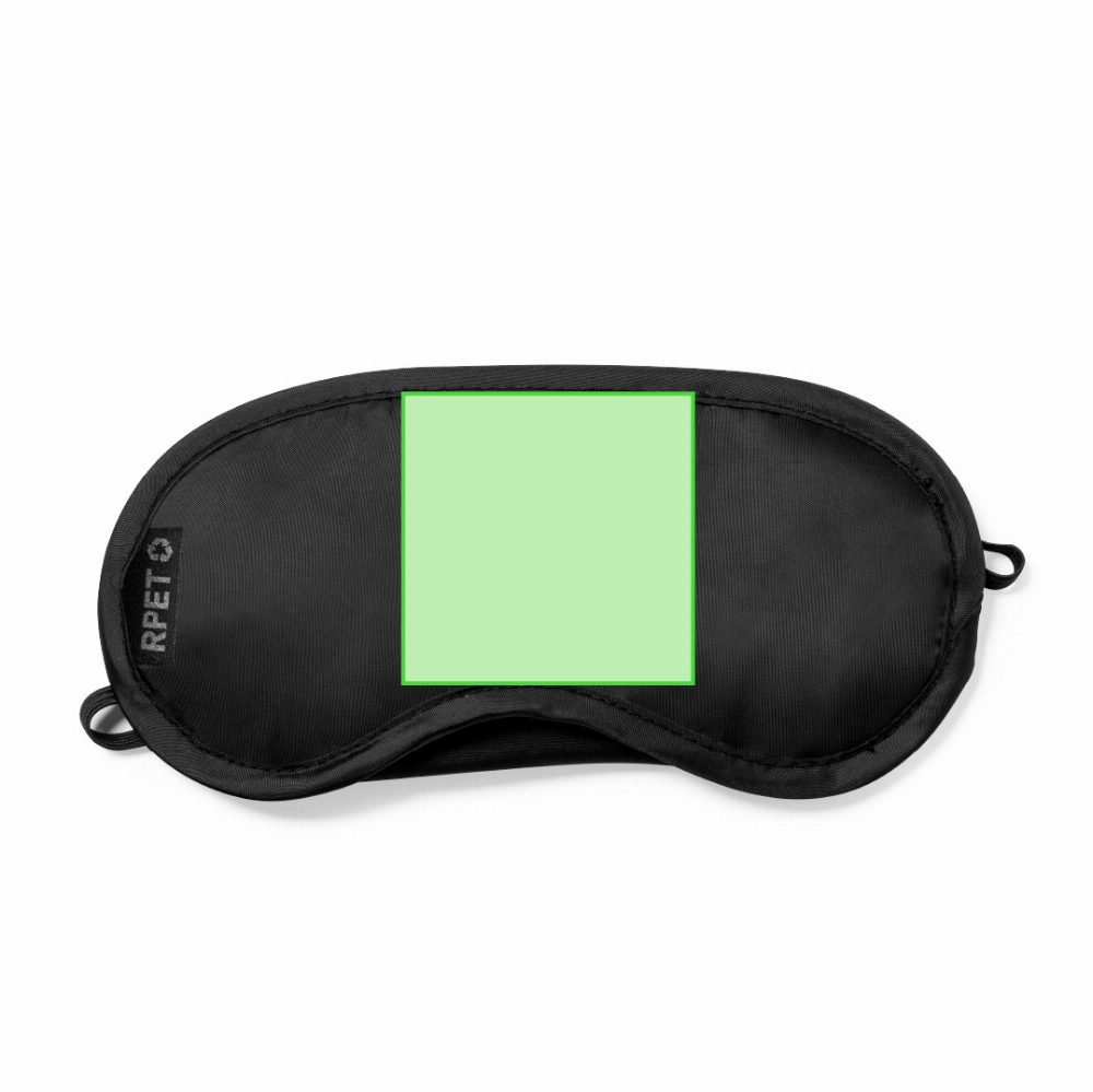 Branding diagram for Sleep mask from RPET Buxtok – Area 2